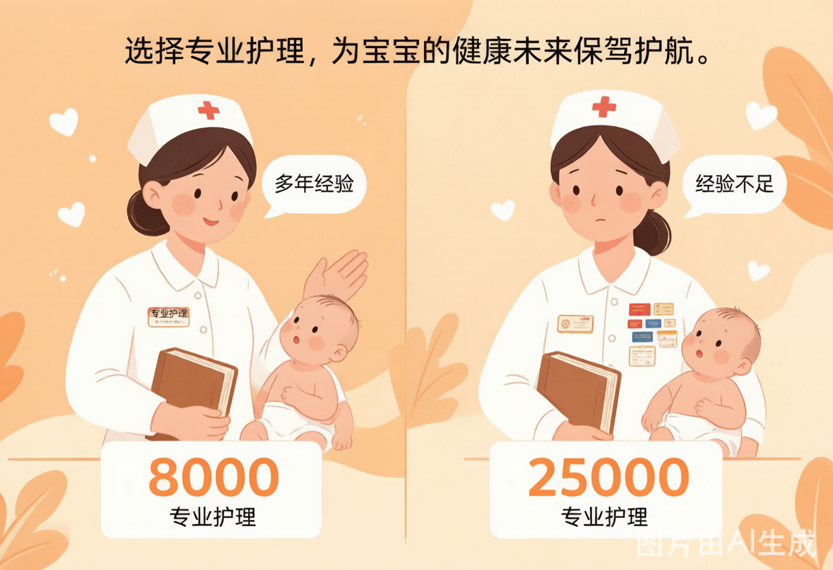 为什么有的月嫂8000有的25000——差的不是证