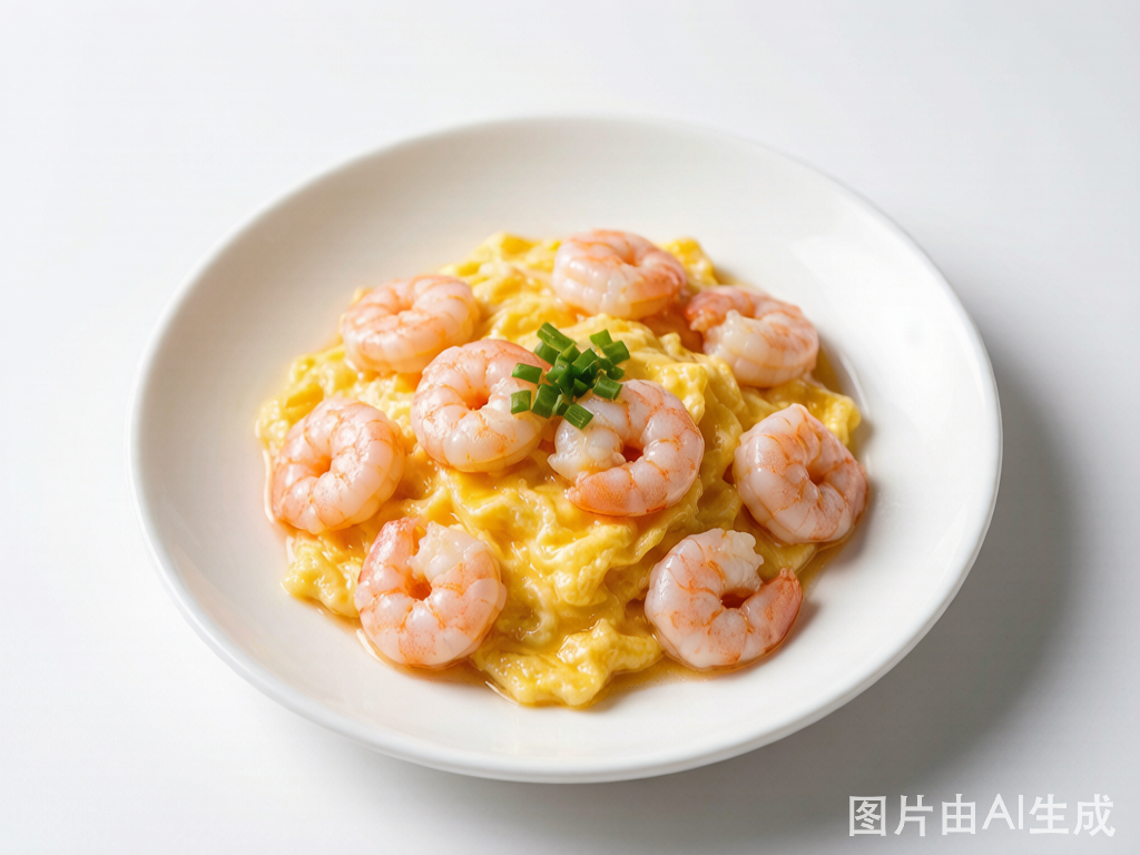 虾仁滑蛋