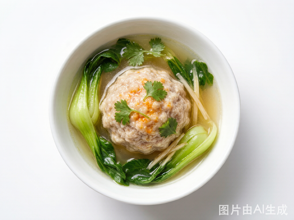 清炖蟹粉狮子头