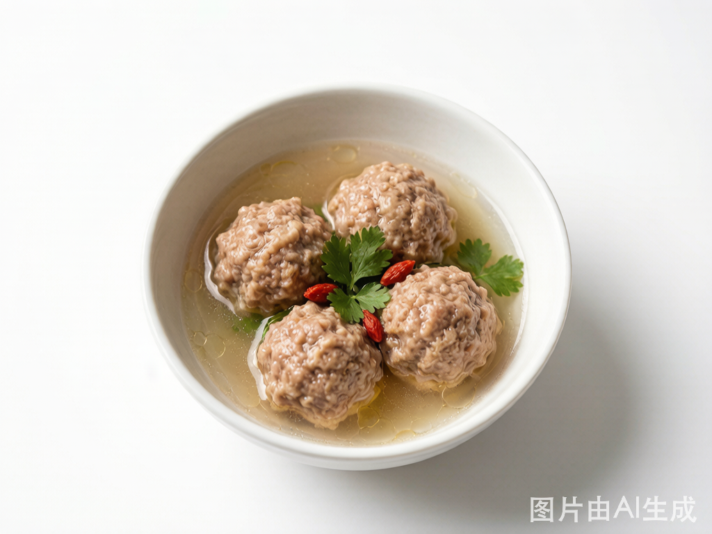苏式红烧狮子头（清炖版）