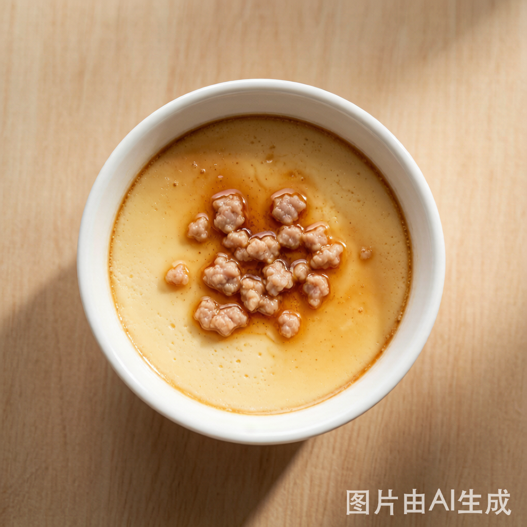 宝宝肉末蒸蛋